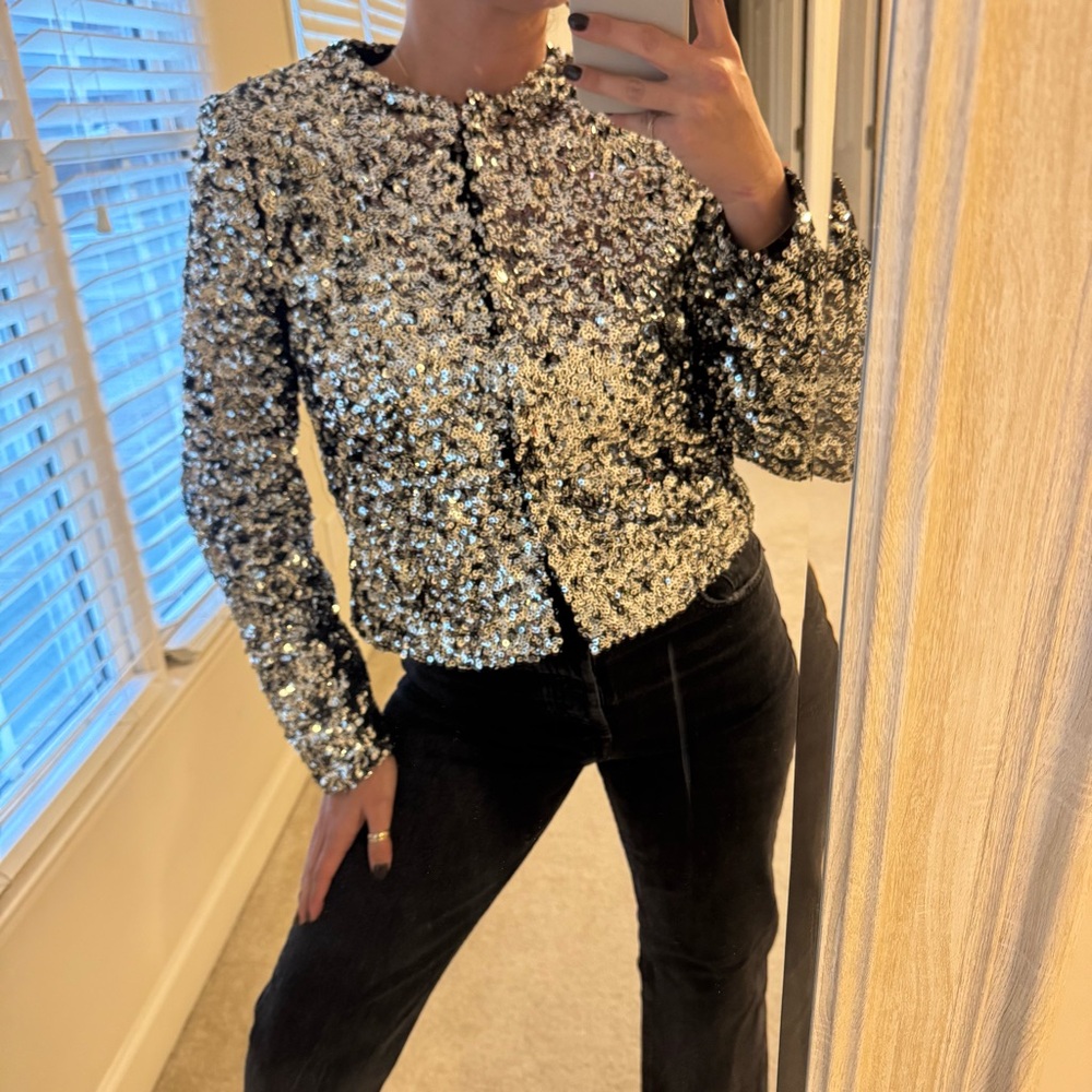 Zara sequin jacket - Picture 9 of 14